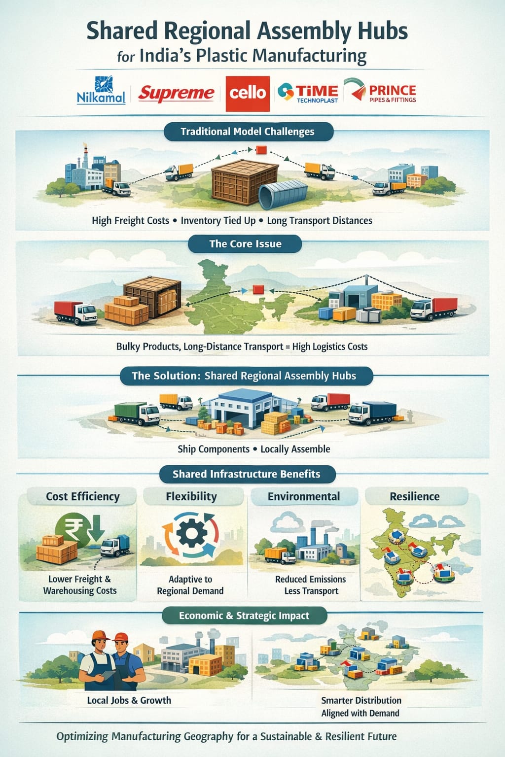 SHARED REASSEMBLY AND DECENTRALIZED MANUFACTURING
